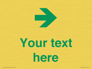 Custom Safe Condition inverse: Green right arrow